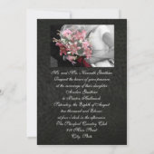 Künstlerische Tiger-Lilien-bester Einladung (Rückseite)