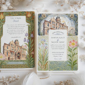 Künstlerische Turner Hall Milwaukee Jugendstil-Hoc Einladung