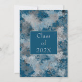 Künstlerische und stilvolle Party Einladung (Rückseite)