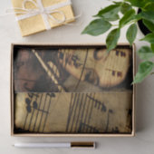 Künstlerische Violinen-Musik Seidenpapier (Geschenk)