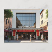 Künstlerische Vision der Chinatown Roms | Esquilin Postkarte (Vorderseite)