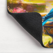 Künstlerische Vögel Mousepad (Ecke)