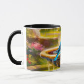 Künstlerische Vögel Tasse (Links)
