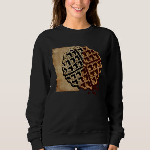 Künstlerische Waffel-Essens-Hobby-Chef-Gourmet Sweatshirt