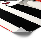 Künstlerische Wanddekoration Zeitlose Mode Kunst Poster (Ecke)