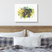 *~* Künstlerische Weinkellerei Traube AR21 Weinkel Leinwanddruck (Insitu (Schlafzimmer))