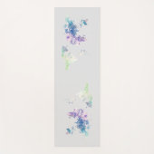 Künstlerische Weltkarte Yogamatte (Vorderseite)