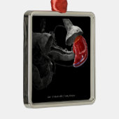 Künstlerische Wiedergabe 3d der Milz Ornament Aus Metall (Rechts)