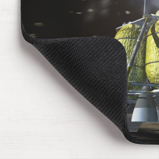 Künstlerische Wiedergabe eines neuen Raumschiffs z Mousepad (Ecke)
