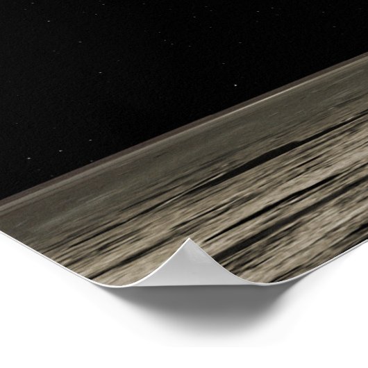 Künstlerische Wiedergabe eines neuen Raumschiffs z Poster (Ecke)