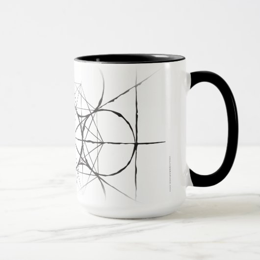Künstlerischen heiligen Geometrie Metatrons Tasse (Rechts)