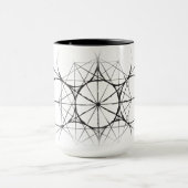 Künstlerischen heiligen Geometrie Metatrons Tasse (Zentrum)