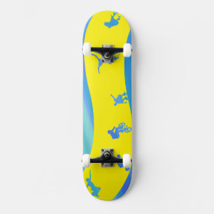 Künstlerischen Skater Skateboard