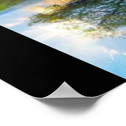 künstlerischen vier Jahreszeiten Poster (Ecke)