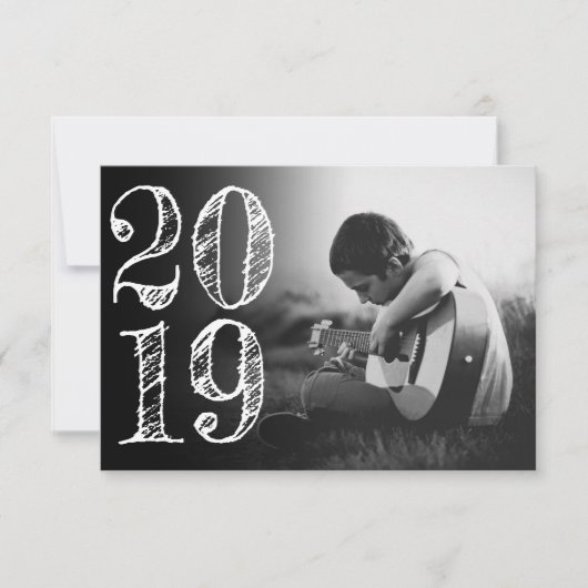 Künstlerischer Abschluss | White Black Minimal 2 F Ankündigung (Vorderseite)