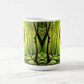 Künstlerischer Abstrakter Jungle Gorilla Kaffeetasse (Mittel)