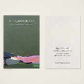 Künstlerischer Abstrakter Nekklace Display Holder (Vorne & Hinten)