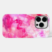 Künstlerischer Abstrakter Sommerneon Rosa Lila Gef Case-Mate iPhone Hülle (Rückseite (Horizontal))