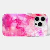 Künstlerischer Abstrakter Sommerneon Rosa Lila Gef Case-Mate iPhone Hülle (Rückseite (Horizontal))