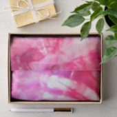 Künstlerischer Abstrakter Sommerneon Rosa Lila Gef Seidenpapier (Geschenk)