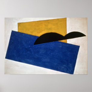 Künstlerischer Architectonics, 1916 Poster