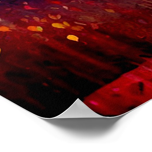 *~* künstlerischer Baum AP81 Ethereal Kalkulation Poster (Ecke)