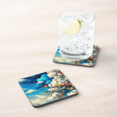 Künstlerischer Baum Getränkeuntersetzer (Rechte Seite)