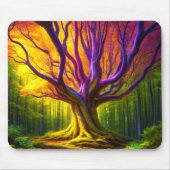 Künstlerischer Baum Mousepad (Vorne)