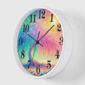 Künstlerischer Baum Uhr (Winkel)