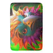 Künstlerischer Bird Badematte (Vorderseite Vertikal)