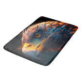 Künstlerischer Bird Badematte (Schrägansicht)