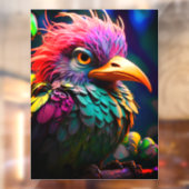 Künstlerischer Bird Fensteraufkleber (Blatt 2)