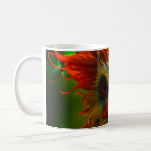 Künstlerischer Bird Kaffeetasse (Links)