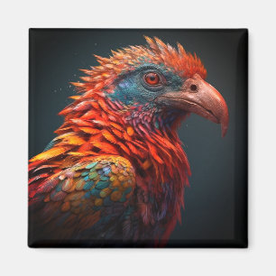 Künstlerischer Bird Magnet