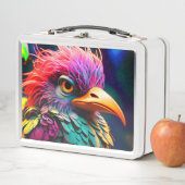 Künstlerischer Bird Metall Brotdose (Beispiel)