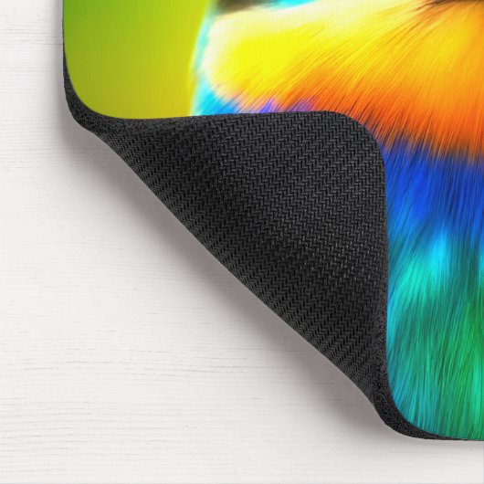 Künstlerischer Bird Mousepad (Ecke)