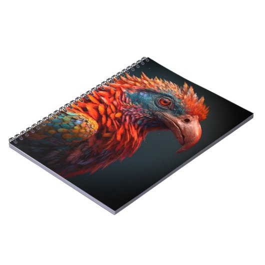 Künstlerischer Bird Notizblock (Linke Seite)