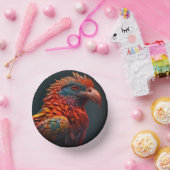 Künstlerischer Bird Pappteller (Party)