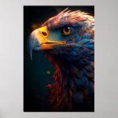 Künstlerischer Bird Poster (Vorne)