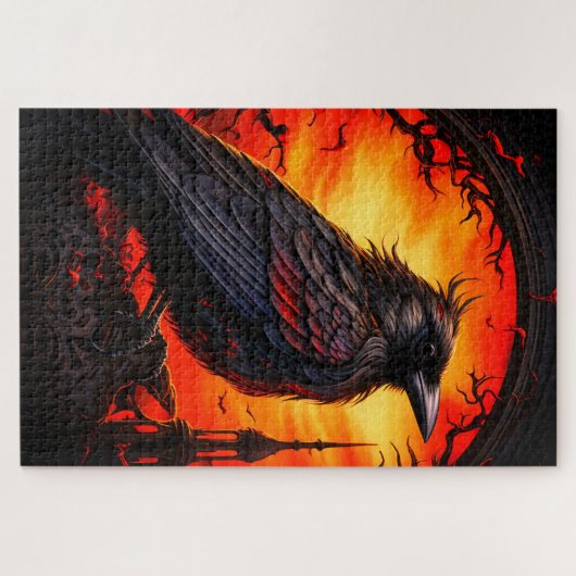 Künstlerischer Bird Puzzle (Horizontal)