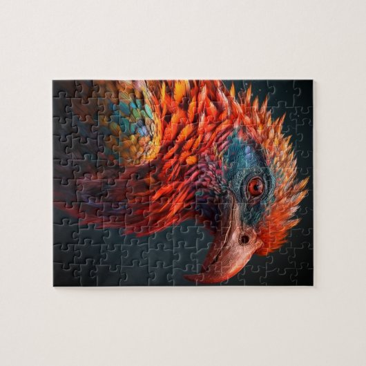 Künstlerischer Bird Puzzle (Horizontal)