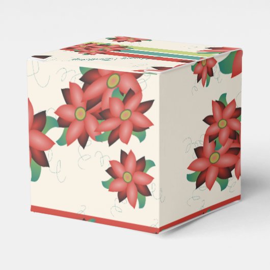 Künstlerischer Blumendesigner Geschenkschachtel (Vorderseite)