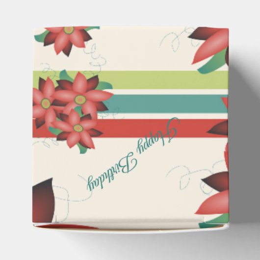 Künstlerischer Blumendesigner Geschenkschachtel (Oben)