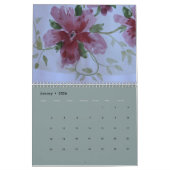 Künstlerischer Blumendesigner Kalender (Jan 2026)