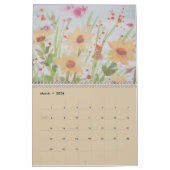 Künstlerischer Blumendesigner Kalender (Mär 2026)