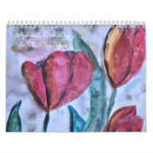 Künstlerischer Blumendesigner Kalender (Titelbild)