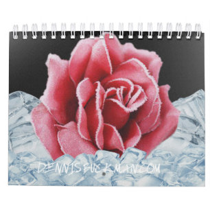 Künstlerischer Blumenkalender Kalender