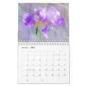 Künstlerischer Blumenkalender Kalender (Jan 2027)