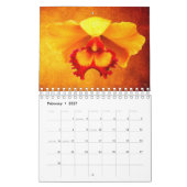 Künstlerischer Blumenkalender Kalender (Feb 2027)
