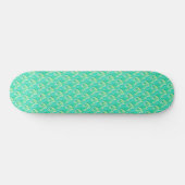 künstlerischer Blumenprint Skateboard (Horizontal)